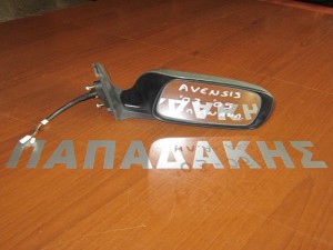 Toyota avensis 2003-2006 ηλεκτρικός ανακλινόμενος καθρέφτης δεξιός ασημί  